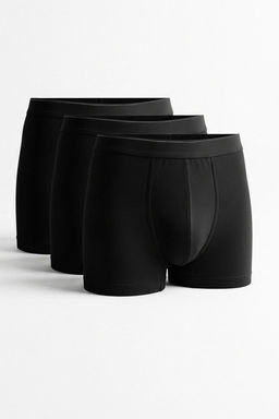TRENDYOL MAN Lacivert 3lu Paket Duz Boxer TMNAW20BX0063 - Trendyolmilla фото 2