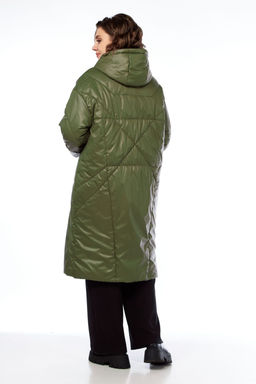 Пальто Diamant 2024 олива фото 2