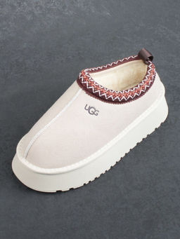 04-X85 BEIGE Угги зимние женские (натуральная замша, натуральная шерсть)