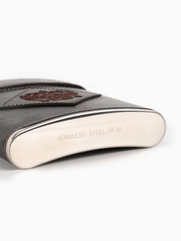 Фляжка Герб, нержавеющая сталь, 540 мл, 18 oz