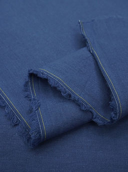 Вареный (стираный) хлопок цв.Св.джинсово-синий, ш.2.5м, хлопок-100%, 110гр/м.кв - Купава фото 5