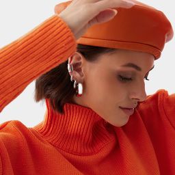 Широкий кафф из серебра