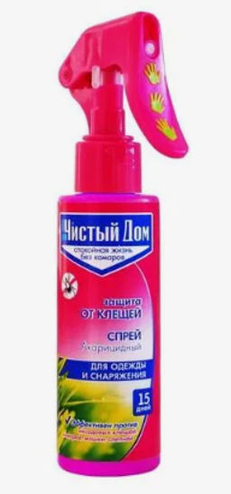 ЧИСТЫЙ ДОМ от клещей Аэрозоль 150мл