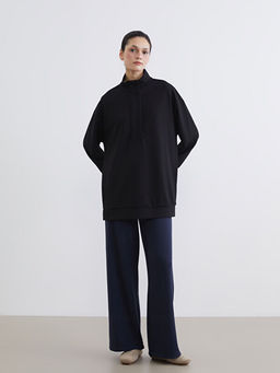 Soft Touch Oversize Kad?n Sweatshirt Tunik