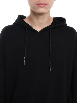Худи спортивное с капюшоном 22-7546 черный - Mini maxi фото 11