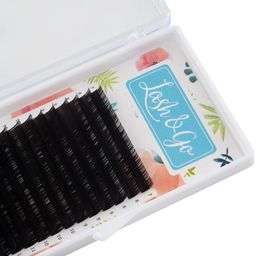 Lash&Go Ресницы на ленте 16 линий 10 мм, L, 0,07 мм, черный  фото 2