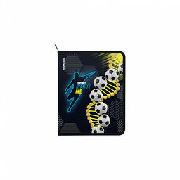 АКЦИЯ Цена за 4 шт. Папка для тетрадей на молнии пластиковая ErichKrause Sport DNA, A5+ (в пакете по 4 шт.)  фото 3