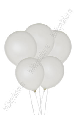 Шарики воздушные 12 дюймов (12 шт) SF-7835, айвори