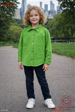 Рубашка для девочки из хлопка - Bruno фото 8