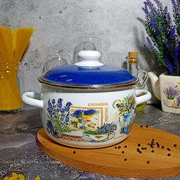 Набор из 3 предметов №02 "Горная лаванда" белосн. 6КА021М