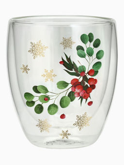 Стакан с двойными стенками новогодний Зимние истории, 300 мл - Дорого внимание фото 3
