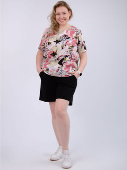 Костюм "Николь 2" листья, трикотаж