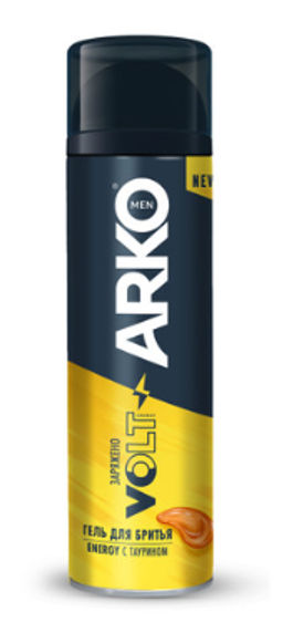 АРКО гель д/бритья 200мл ENERGY