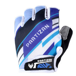 Велосипедные перчатки PARTIZAN с коротким пальцем /A0035 / Размер XL / Цвет: Синие /уп 200/ - ГалеонТрейд фото 4