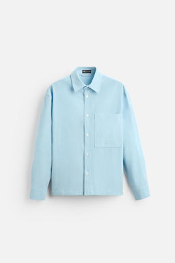 TEXTURED RELAXED FIT SHIRT - Zara фото 22