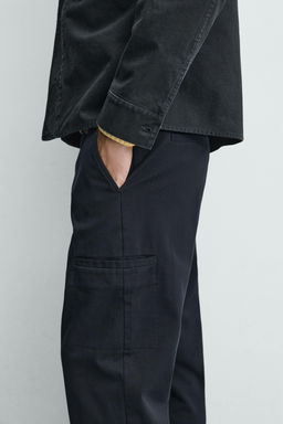 PANTAL?N CARGO STRAIGHT FIT / Marino - Zara фото 5