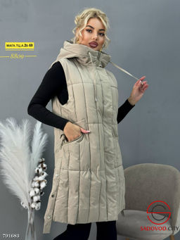 Женский жилет, 52-60 р.