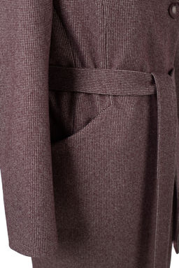 Пальто женское демисезонное (пояс) - El podio фото 14