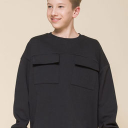 PELICAN, толстовка для мальчиков, Черный