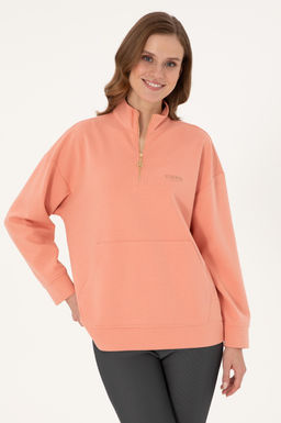 Женский свитшот с лососем Неожиданная скидка в корзине