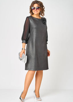 Платье EVA GRANT 7310D графит