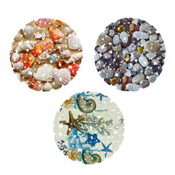 Цена за 2 шт. Коврик в раковину противоскользящий "Яркий" (403-090)