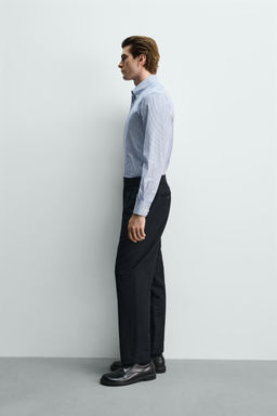 CAMISA REGULAR FIT ALGOD?N / rayas - Zara фото 4