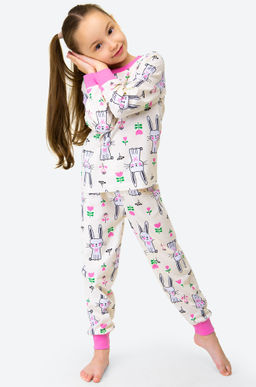 Хлопковая пижама для девочки Bonito  фото 5