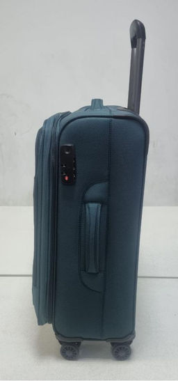 Чемодан ,комплект из 3-х , текстиль, 50124-2 Бирюзовый