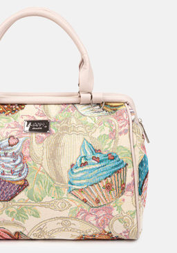 Сумка Модель №303.1 | гобелен | | бежевый цветной | Шармель | 32789 - L-craft фото 7