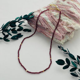 Колье из Граната (Альмандин) 38 см +