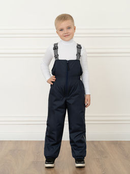 Полукомбинезон детский синий 60-012 (128, 64)