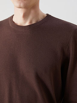 Bisiklet Yaka Erkek Triko Kazak