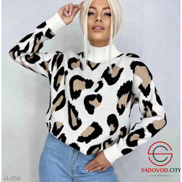 Свитер женский с рисунком