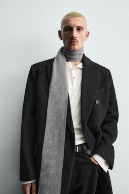 DOUBLE-BREASTED WOOL COAT - Zara фото 5