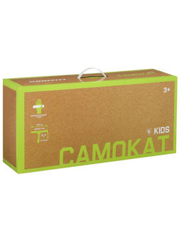 Самокат 2 в 1 с корзинкой GRAFFITI Kids, колёса PU 120/75 мм, розовый