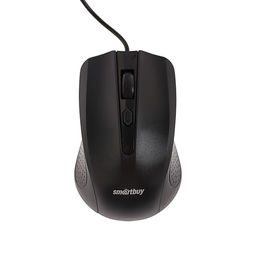 Мышь Smartbuy ONE 352, проводная, оптическая, 1600 dpi, USB, чёрная