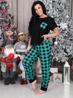 325-ДК ДОМАШНИЙ ЖЕНСКИЙ КОСТЮМ (брюки) (Зеленый) - А-дина фото 5