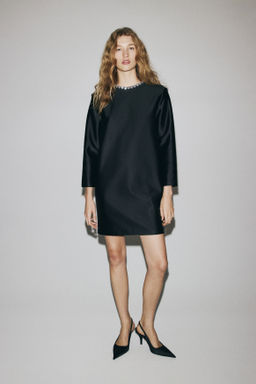 Minivestido con detalles decorativos - H&m фото 2