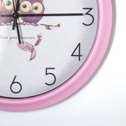 Часы настенные Совушки 26 см / 381-37 /уп 40/ - Галеонтрейд фото 5