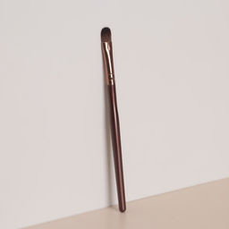 Цена за 4 шт. Кисть для макияжа Brush COFFEE, 13 (±1) см, коричневая