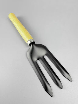 Набор садовых инструментов с деревянной ручкой (лопатка, вилка, рыхлитель) OLS-247-1 - Shanghai CO фото 5