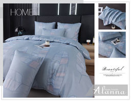 КПБ Alanna Beautiful на резинке по кругу ALABER021 Семейный