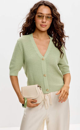 Кардиган P612-15005 olive - Primm фото 2