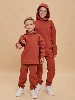 PELICAN, толстовка детская, Терракотовый