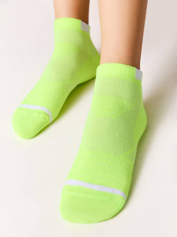 Цена за 2 пары CONTE ACTIVE Носки женские (короткие) салатовый