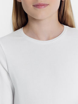 Джемпер для девочек в белом цвете - Mark formelle фото 6