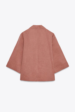 FRENCH SLEEVE DOUBLE-BREASTED BLAZER - Zara фото 24