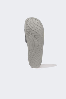 Мужские тапочки Eva на плоской подошве с одной полосой - Defacto фото 4