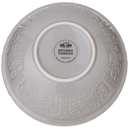 САЛАТНИК ДЛЯ СМЕШИВАНИЯ И СЕРВИРОВКИ LEFARD KITCHEN PASSION 20,50 СМ СЕРАЯ  фото 3